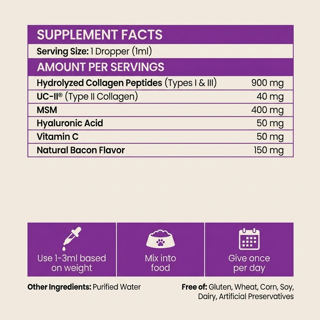 Dogly Premium Collagen Drops